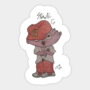 Mob Boss Baby: Stewie Edition Sticker